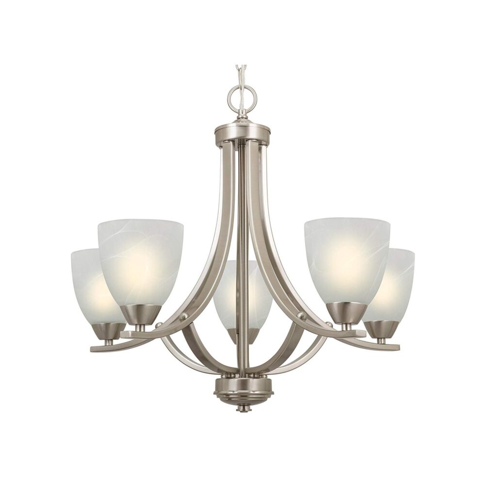 Contemporary 5-Light Large Chandelier